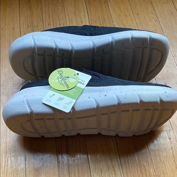 Dearfoam Findlay ReGrind Black Quilted Slip-On Shoes new - Picture 7 of 12